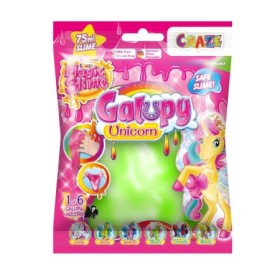 Slime magic diverse culori in punguta 75ml cu surpriza figurina unicorn